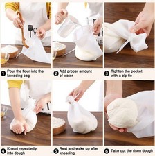 Dough Impastatrice Borsa Cottura Al Forno Accessori Trasparente 2 Pz 31 21cm Borsa Forno price