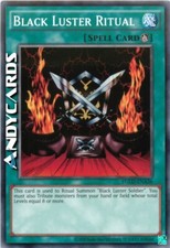 BLACK LUSTER RITUAL (Rito Della Gloria Nera) Comune • YGLD ENA36 • Unl • YUGIOH! Inglese price