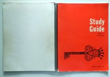 STUDY GUIDE VOL. 1 OTTAVA EDIZIONE BIANCHI EDITORE 1970 Psicologia Study Guides price