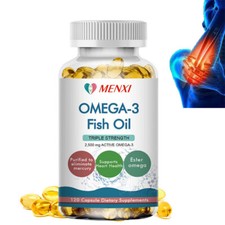 Omega 3 Capsule Olio di Pesce 3x Forza 1500mg EPA e DHA, Massima Potenza MENXI Fish Olio / Omega 3 - 6 - 9 price
