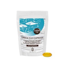 Omega 3-6-9 1000mg 60 capsule olio di pesce BritVits olio di semi di lino e borragine Fish Olio / Omega 3 - 6 - 9 price