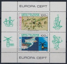 CIPRO TURCA 1983 Europa BF MNH** Turca price