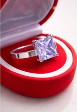 RARO anello solitario con diamanti trattati rosa chiaro certificato 31,60 ct.... Anello solitario con diamante price