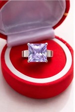 RARO anello solitario con diamanti trattati rosa chiaro certificato 30,40 ct.... Anello solitario con diamante price