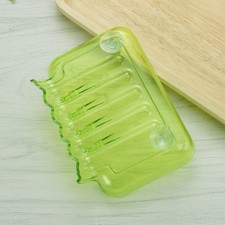 Portasapone bagno a cascata colore trasparente porta spugna vassoio portaoggetti con due Soaps price
