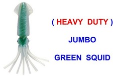 JUMBO CALAMARO VERDE ESCA MORBIDA MUPPET MARE PESCA BARCA CANNA MERLUZZO ESCHE RIGS JIG PIRKS Fishing Rod (Jig) price