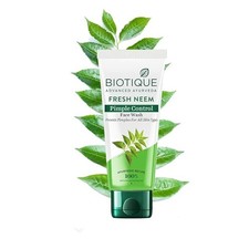1 PZ Biotique Fresh Neem Controllo Brufoli Lavaggio Viso Spedizione Gratuita (100 ml) Blemish Crema price