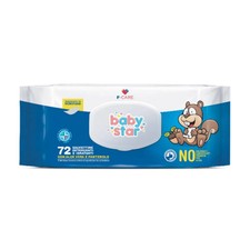 Farvima BabyStar Salviette Detergenti e Idratanti Popup Bebè, 72 Salviette Pannolino bebè price