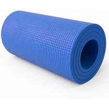 Tappetino Yoga Tappeto Blu Palestra Sport Pilates Materassino Lungo 173cm Largo Pilates Tappetino price