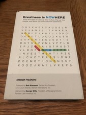 Greatness is NOWhere by Melkart Rouhana Business Book Career Self-Help Leaders Libri di crescita personale price