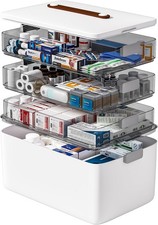 Armadietto portaoggetti medicinali 4 livelli kit pronto soccorso vuoto fornitura medica portatile Medicine & Fornitura Cabinet price