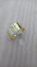 anello in metallo dorato di misura 16 apribile e facilmente modellabile. Anello in oro price