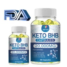 Keto BHB Capsule Dimagrante Pillole Brucia Grassi Detox Integratore Alimentare 60 Fat Burner price