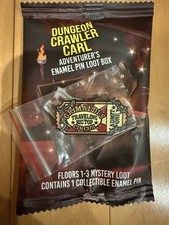 Nuovo Foam Brain Games Dungeon Crawler Carl Grimaldi's Ticket Loot Box Spilla Smaltata Brain Games price