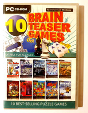 10 Brain Teaser Games - Gioco per PC Windows, nuovo e sigillato Brain Games price