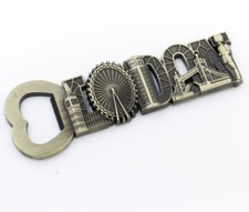 Calamita frigo 3D metallo apribottiglie Londra luoghi famosi Regno Unito nuovo Magnete da frigorifero price