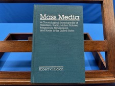 Mass Media- Robert V. Hudson, 1987 Libri di cultura price