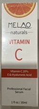 NUOVO SIGILLATO MELAO siero professionale vitamina C 20% e acido ialuronico siero 1 oncia Anti-Aging price