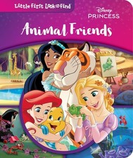 Disney Princess: Animal Friends Little First Look and Find by PI Kids Racconti Bambini price