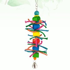 Giocattoli Da Masticare Uccelli Per Pappagalli Accessori Gabbie Puzzle Di Accessori per Puzzle & price