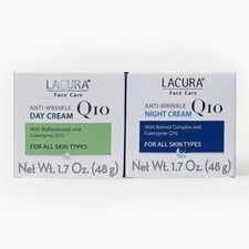 LACURA Set di 2: Q10 Creme Giorno e Notte, Antirughe Antietà, Retinolo 1,7 OZ Day Creams price