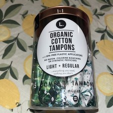 Assorbenti L Cotone Biologico 5 Leggere e 10 Regolari Compatti 15 Totali Sanitario Pads e Tampons price