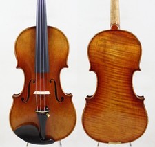 1 pezzo posteriore! Un grande violino 4/4 stile Messia Stradivari! Master tone! M8885 Violins price