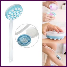 Lozione Olio Crema Applicatore Spazzola Doccia Manico Lungo Testa Corpo Gambe Schiena Bagno Massage Olio/crema price