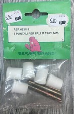 CONFEZIONE 5 PUNTALI PER PALI Ø 19/20 BEAVER BRAND COD. 683 CAMPEGGIO ACCESSORI Accessori per Campeggio price