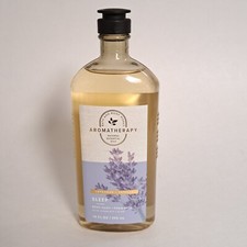 Bath and Body works SLEEP lavanda vaniglia aromaterapia lavaggio schiuma bagno 10 oz Shower Gels e Bagno Foams price