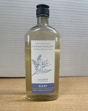 Bath and Body Works lavanda vaniglia aromaterapia sonno schiuma lavaggio corpo nuovo Shower Gels e Bagno Foams price