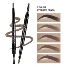 Matita Sopracciglia Impermeabile Fodera Sopracciglia con Pennello Trucco Tinta Microblading Tatuaggio Eyebrow Makeup price