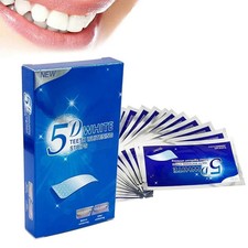 Strisce Sbiancanti Denti 5D 14 Paia Gel Rimozione Macchie Kit Sbiancamento Dentale Teeth Whiteners price