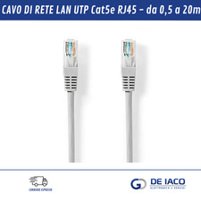 Cavo 0,25m a 20mt di RETE Ethernet LAN Cat.5e UTP rj45 Switch Router Modem SKY Cavo di rete price