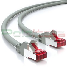 Cavo da 0 a 50m di RETE Ethernet Lan Schermato Cat 6 S/FTP RJ45 gigabit CU Rame Cavo di rete price