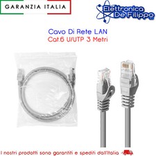 Cavo Di Rete LAN Cat.6 U/UTP 3 Metri Cavo di rete price