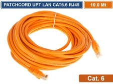 PATCHCORD CAVO DI RETE 10 METRI ETHERNET UTP CAT 6 4X2 AWG 24 LAN RJ45 Cavo di rete price