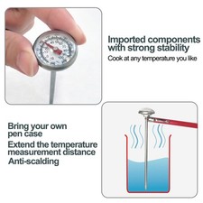 Termometro Alimentare Affidabile in Acciaio Inox per Alimenti Latte Caffè Tè Acqua Thermometer price