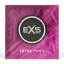 EXS Extra Thick Condoms Preservativi Extra Spessi Lattice Naturale 53mm Condoms price