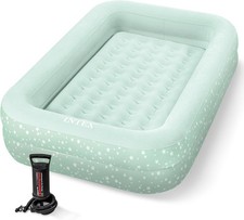 Materasso gonfiabile ad aria da viaggio per bambini con lati rialzati e pompa a mano - Air Mattress price