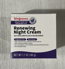 Walgreens Creme Notte Rinnovatrici con Ceramide e Peptidi 1,7 oz Confronta con CeraVe Night Creams price