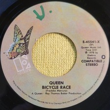Queen "Bicycle Race / Fat Bottomed Girls" VG Bicycles Bambini price