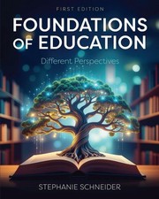 Foundations of Education: Different Perspectives by Stephanie Schneider Paperbac Foundations price