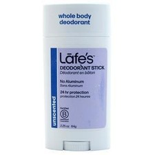 Lafe's Natural Bodycare Deodorante Stick Senza Profumo 2,25 oz Stick Deodorants price