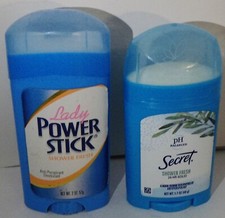 Deodoranti antitraspiranti 2 tipi Lady Power Stick e SEGRETI entrambi DOCCIA FRESCA Stick Deodorants price