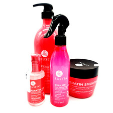 Luseta Keratin Hair Care Set 4 Confezioni Balsamo Maschera Termoprotettiva e Siero Hair Cura Masks & Serums & Sprays price