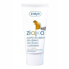 Ziaja Ziajka dentifricio per bambini con xilitolo senza fluoro 50 ml Dentifricio per bebè price