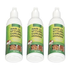 -3PCS 60ml Hair Curling Mousse Crespo Controllo Mousse Styling Cura Capelli Ricci Hair Styling Mousse price