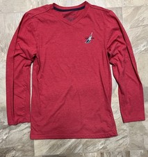 Nautica Youth taglia Large 14-16 scollo a V manica lunga T-shirt ragazzo price