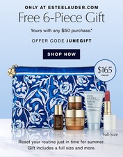 Set regalo Estee Lauder crema giovanile riparazione avanzata occhi e siero, labbra, detergente Eye Crema price